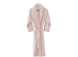 Unisex-Bademantel EGERIA "Fresh" Gr. XL, powder pink, XL, Baumwolle, Hausmäntel, Unisex-Bademantel, Schalkragen