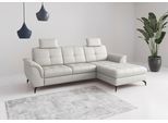 Ecksofa SIT & MORE "Zora", reinweiß, B:262cm H:92cm T:164cm, Sofas, Ecksofa