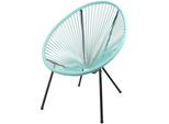 Gartensessel GARDEN PLEASURE "Dalida", grün (mint), B:73cm H:93cm T:73cm, Sessel, Gartensessel