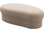 Polsterhocker SIT & MORE "Samba", grau (taupe), B:144cm H:44cm T:82cm, 95% Polyester, 5% Polyamid, Hocker, Polsterhocker, in vier Farbvarianten erhältlich