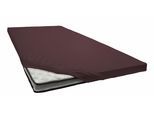 Spannbettlaken PRIMERA "Elasthan-Feinjersey Topper", braun (dunkelbraun), 1 Stk., Jersey-Elasthan, 100x200 100x210 110x200 110x210 120x200 120x210 90x200 90x210 90x220 10cm, Jersey-Elasthan, Obermaterial: 95% Baumwolle, 5% Elasthan, Bettlaken, Spannbettlaken, Aus 95% gekämmter Baumwolle und 5% Elastan