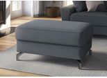 Stauraumhocker SIT & MORE "Scarlett", blau (blaugrau), B:102cm H:48cm T:67cm, Hocker, Stauraumhocker, mit Stauraum