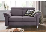 2-Sitzer SIT & MORE "Arngast", grau (dunkelgrau), B:156cm H:84cm T:93cm, Sofas, 2-Sitzer, inklusive Federkern und Kopfteilverstellung