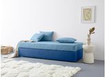 Polsterliege MAINTAL "Diana", blau, B:93cm L:203cm, Komplettbetten, Polsterliege