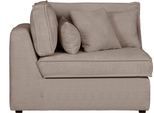 Sofa-Eckelement OTTO HOME "Florid", grau (taupe), B:99cm H:75cm T:100cm, 100% Polyester, Polsterelemente, Sofa-Eckelement, Teil eines Modulsofas, fester Sitzkomfort, auch in Cord