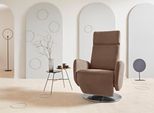 TV-Sessel SIT & MORE "Kobra", braun, B:71cm H:110cm T:82cm, Struktur imprägniert (100% Polyester);Luxus-Microfaser ALTARA NUBUCK (100% Polyester);Struktur (52% Polyester, 35% Polyacryl, 13% Baumwolle);Luxus-Microfaser weich (90% Polyester, 10% Polyamid);Luxus-Microfaser Lederoptik (100% Polyester), Sessel, TV-Sessel, manuelle Relaxfunktion