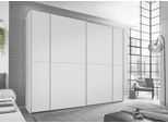 Schwebetürenschrank STAUD "Sonett 200, Made in Germany", weiß, B:270cm H:240cm T:68cm, Holzwerkstoff, Schränke, Schwebetürenschrank, mit vier verschiedenen Ausstattungsvarianten