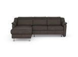 Ecksofa SIT & MORE "Freetown L-Form", braun, B:257cm H:84cm T:166cm, Sofas, Ecksofa, inklusive Kopfteilverstellung und komfortablem Federkern