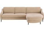Ecksofa SIT & MORE "Soul L-Form", braun (macciato), B:296cm H:90cm T:189cm, 100% Polyester, Sofas, Ecksofa, wahlweise mit Bettfunktion