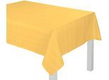 Tischdecke WIRTH "LANGWASSER" Gr. 5, gelb, B:130cm L:220cm, Kunstfaser, Tischdecken, Tischdecke