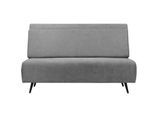 Schlafsofa HOME AFFAIRE "Linnea", grau (anthrazit), B:140cm H:87cm T:94cm, 100% Polyester, Sofas, Schlafsofa, Daybed mit aufklappbarer Liegefläche, in Webstoff, Veloursstoff, Cord