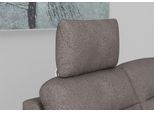 Kopfstütze SIT & MORE "Mellum", grau (anthrazit), B:50cm H:25cm T:12cm, 100% Polyester, Polsterauflagen, Kopfstütze