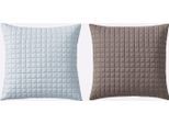 Kissenhülle HEINE HOME, braun (braun, grau), B:40cm L:40cm, Polyester, 100% Polyester, Kissenbezüge, Kissenhülle