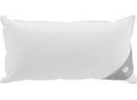3-Kammer-Kopfkissen MUSTERRING "Dreamz", weiß, B:40cm L:80cm, Bezug: 100% Baumwolle. Füllung Außenkammer: 90% Daunen, 10% Federn. Füllung Innenkammer: 100% Federn, Kopfkissen, 3-Kammer-Kopfkissen, in den Größen 40 x 80 cm und 80 x 80 cm erhältlich.