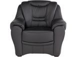 Sessel SIT & MORE "Benson", schwarz, B:98cm H:94cm T:95cm, NaturLeder;Luxus-Microfaser ALTARA NUBUCK (100% Polyester);Luxus-Kunstleder, Sessel, Sessel