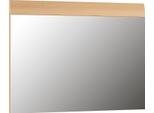 Spiegel GERMANIA "Adana", braun (edelbuchfarben), B:89cm H:63cm T:4cm, Glas, Massivholz, Spiegel, Spiegel