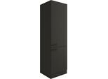 Hochschrank OPTIFIT "Palma", grau (anthrazit, anthrazit), B:60cm H:206,8cm T:60cm, Holzwerkstoff, Schränke, Hochschrank, Breite 60 cm, Höhe 206,8 cm, 5 Fächer