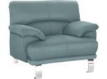 Sessel TRENDMANUFAKTUR "Cecilia II, Loungesessel in italienischem Design", grün (mint), B:112cm H:87cm T:89cm, Microfaser Vintage (100% Polyester);Struktur (100% Polyester);Struktur fein (100% Polyester), Sessel, Sessel, breite und bequeme Armlehnen