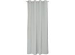 Vorhang TOM TAILOR HOME "Dove Signature", grau, B:140cm H:250cm, Polyester, Gardinen, Vorhang, blickdicht