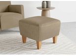 Polsterhocker SIT & MORE "Bosse", beige, B:56cm H:46cm, Hocker, Polsterhocker