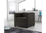 Sessel HOME AFFAIRE "Bob Cocktailsessel, Clubsessel, Loungesessel", braun (espresso), B:72cm H:68cm T:75cm, Luxus-Microfaser (92% Polyester, 8% Nylon) );Struktur fein ( 100% Polyester);Struktur in Chenille-Optik (30% Polyester, 70% Polyacryl);Chenillestruktur (40% Polyester, 60% Polyacryl), Sessel, Sessel, in verschiedenen modernen Farben und Qualitäten
