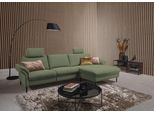 Ecksofa HOME AFFAIRE "Sarsina: mit Tonnentaschen-Federkern, perfekt zum Entspannen L-Form", grün (oliv), B:272cm H:85cm T:182cm, 95% Polyester, 5% Nylon, Sofas, Ecksofa, inklusive 1 motorischen Relaxfunktion mit Herz-Waage-Beschlag