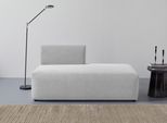 Chaiselongue "LYZA Open end, Loungemöbel zum Relaxen, Maße B/T/H: 152/96/74 cm", grau, B:152cm H:74cm T:96cm, 100% Polyester, LEGER HOME BY LENA GERCKE, Sofas, Chaiselongue, als Modul oder separat verwendbar, für individuelle Zusammenstellung