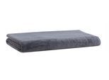 Badetuch CARL ROSS "HygieniCotton", grau (graphite), B:70cm L:140cm, Frottee, Obermaterial: 100% Baumwolle, Handtücher, Badetuch, mit 2 Aufhängekordeln