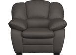 Sessel COTTA "Casino", braun (fango), B:109cm H:88cm T:92cm, 100% Echtleder, Sessel, Sessel, Polstergarnitur, auch als Set erhältlich