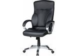Bürostuhl DUO COLLECTION "Cosimo XXL", schwarz, B:65cm H:114cm T:65cm, Stühle, Bürostuhl, mit gepolsterten Armlehnen