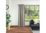Vorhang NEUTEX FOR YOU "Como" Gr. 1, grau (taupe), B:146cm H:245cm, Polyester, Gardinen, Vorhang, moderne Klassik