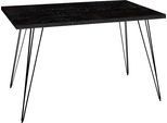 Schreibtisch MÄUSBACHER "Big System Office", schwarz (schwarz matt, flamed wood schwarz, schwarz, flamed wood schwarz), B:160cm H:75cm T:70cm, Tische, Schreibtisch, Breite 160 cm