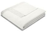 Wohndecke BIEDERLACK "Unicolour Franse", beige (natur), B:150cm L:200cm, Baumwolle, Polyacryl, Polyester, Wohndecken, Wohndecke, in vielen Farben, Kuscheldecke