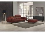 2,5-Sitzer EGOITALIANO "Gloria, super bequem und hochwertige Verarbeitung, edles Design", rot (marsala), B:236cm H:96cm T:109cm, Luxus-Micofaser Lederoptik (100% Polyester) ist ein neues technisches Gewebe mit einem visuellen und taktilen Aspekt, der dem Nubuk sehr nahe kommt, mit innovativen Eigenschaften. Seine außerordentliche Weichheit kommt von einem exklusiven Produktionsprozess, der Unreinh