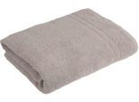 Saunatuch WEWO FASHION "9518ST", grau (ligthgrau), B:80cm L:200cm, Frottee, Frottier, Handtücher, Saunatuch, saugstark