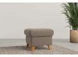 Polsterhocker HOME AFFAIRE "Trelleborg", beige (dunkelbeige), B:58cm H:48cm T:58cm, 100% Polyester, Hocker, Polsterhocker, passend zur Serie "Trelleborg", incl. Stauraum