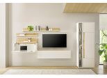 Büromöbel-Set HOME AFFAIRE "CiTY/GiRON", weiß, B:330cm H:200cm T:40cm, Arbeitsmöbel-Sets, Büromöbel-Set, Home Office