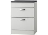 Kochfeldumbauschrank OPTIFIT "Agos", weiß, B:60cm H:85cm T:60cm, Holzwerkstoff, Schränke, Kochfeldumbauschrank