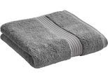 Handtücher CHRISTY "SUPREME", silber, B:50cm L:100cm, Walkfrottier, Obermaterial: 100% Baumwolle, Handtücher, Handtücher, Premium-Handtücher in Luxusqualität, 650g/m², 50x100cm, 2er Set