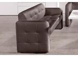 2-Sitzer EXXPO - SOFA FASHION "Barista, modern und bequem, hoher Sitzkomfort", braun (schoko), B:162cm H:82cm T:68cm, Sofas, 2-Sitzer, moderne Sitz- und Rückenverarbeitung, frei im Raum stellbar