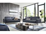 2,5-Sitzer HOME AFFAIRE "Apiro", blau, B:178cm H:87cm T:88cm, Sofas, 2 5-Sitzer, auch mit motorischem Sitzvorzug, in 3 Breiten, Dickleder, Federkern