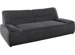 2,5-Sitzer DOMO COLLECTION "Cesena modern, elegant und zeitlos, komfortabel, flache Armlehnen", grau (anthrazit), B:224cm H:81cm T:109cm, Sofas, 2 5-Sitzer, fester Sitzkomfort