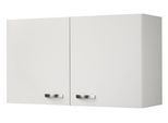 Hängeschrank OPTIFIT "Agos", weiß, B:100cm H:57,6cm T:34,9cm, Holzwerkstoff, Schränke, Hängeschrank