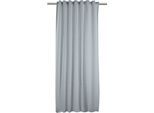 Gardine APELT "ALFA" Gr. 1, grau, B:134cm H:245cm, Polyacryl, Polyester, Gardinen, Gardine, ALFA-FV-Universal
