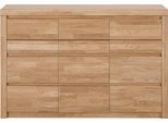 Kommode OTTO HOME "Silkeborg", braun (eiche teilmassiv), B:130cm H:85cm T:35cm, Holz teilmassiv, Sideboards, Kommode, Breite 130 cm