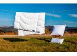 Microfaserbettdecke DUNLOPILLO "Home Bettdecken Sommer und Winter", weiß, B:135cm L:200cm, Bezug: 100% Polyester. Füllung: 100% Polyester, Bettdecken, Microfaserbettdecke, Bettdecke 135x200, 155x220cm, feuchtigkeitsregulierend