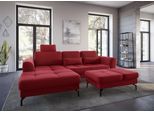 Sofakissen SIT & MORE "Bendigo", rot, B:65cm H:25cm T:10cm, Polsterauflagen, Sofakissen, im 2-er Set