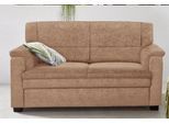 2-Sitzer SIT & MORE "Pisa", braun, B:133cm H:89cm T:90cm, Luxus-Microfaser (90% Polyester, 10% Polyamid);Struktur (100% Polyester);Luxus-Microfaser ALTARA NUBUCK (100% Polyester), Sofas, 2-Sitzer, mit Federkern