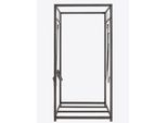 Mehrzweckregal HEINE HOME, schwarz, B:54cm H:100cm T:31cm, Metall, Regale, Mehrzweckregal