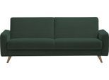 3-Sitzer EXXPO - SOFA FASHION "Samso, elegant und bequem, aktueller Cord Bezug, Kippcouch", braun (pine), B:222cm H:89cm T:93cm, 100% PES, Sofas, 3-Sitzer, hochwertige Verarbeitung, Schlafsofa inkl. Bettfunktion und Bettkasten